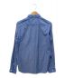 uniform experiment (ユニフォームエクスペリメント) ボタンダウンシャツ ブルー サイズ:1：1480円