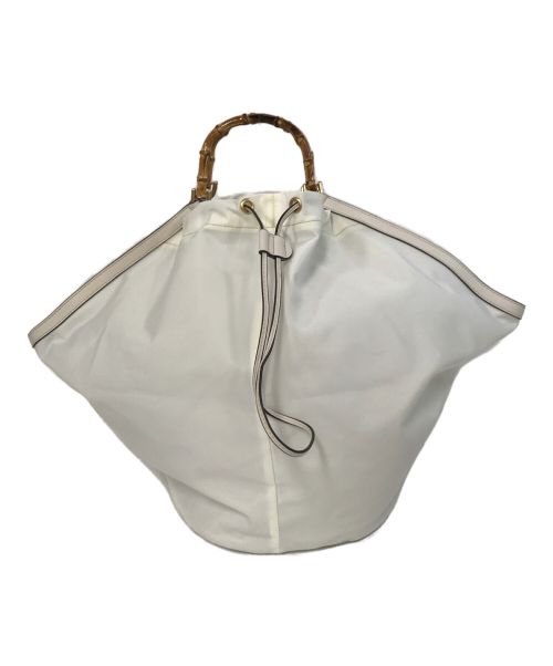 ORSETTO（オルセット）ORSETTO (オルセット) ナイロントートバッグ ホワイト サイズ:-の古着・服飾アイテム