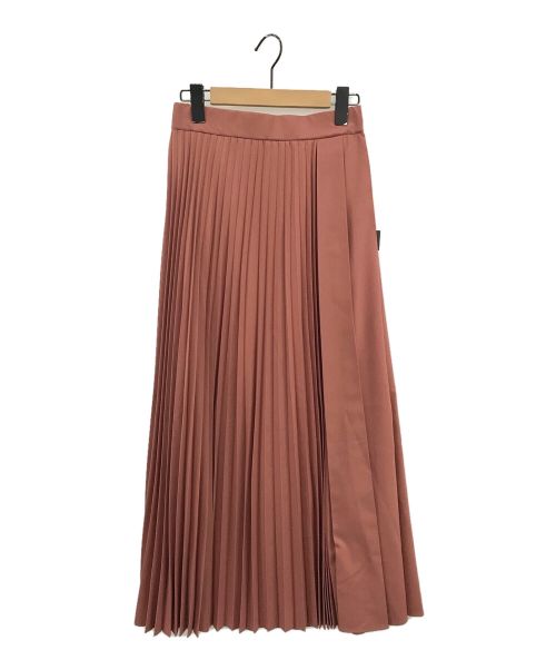 anuans（アニュアンス）anuans (アニュアンス) アシメプリーツスカート ピンク サイズ:M 未使用品の古着・服飾アイテム