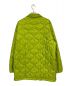 GUCCI (グッチ) シェブロンストライプ中綿入ジャケット 黄緑 サイズ:50：55800円