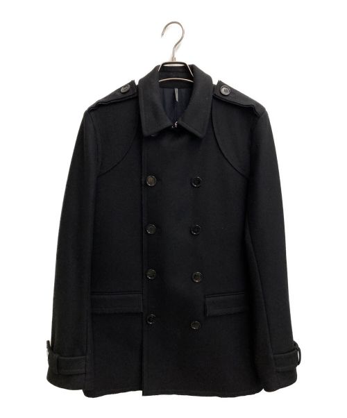DIOR HOMME（ディオール オム）DIOR HOMME (ディオール オム) Pコート ブラック サイズ:SIZE 44の古着・服飾アイテム