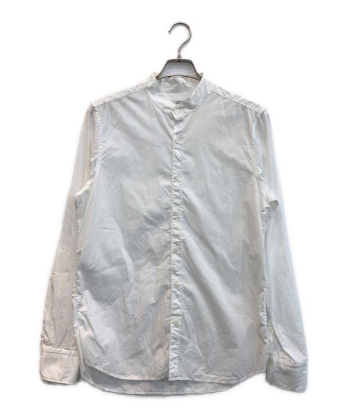 CIT PER TOMORROW LAND（トゥモローランド）CIT PER TOMORROW LAND (トゥモローランド) バンドカラーシャツ ホワイト サイズ:Mの古着・服飾アイテム
