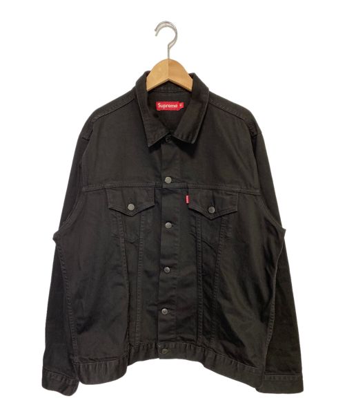 SUPREME（シュプリーム）SUPREME (シュプリーム) トラッカージャケット ブラック サイズ:XLの古着・服飾アイテム