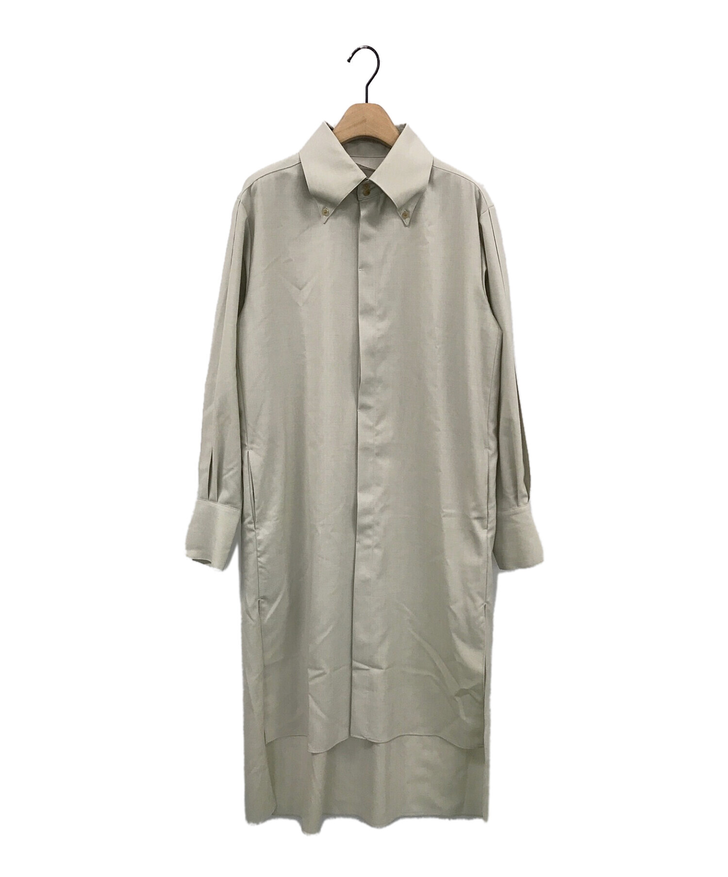 中古 古着通販 Seya セヤ シャツワンピース ライトグレー サイズ S ブランド 古着通販 トレファク公式 Trefac Fashion