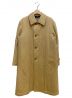 tricot COMME des GARCONS（トリココムデギャルソン）の古着「中綿入りステンカラーコート」｜ベージュ
