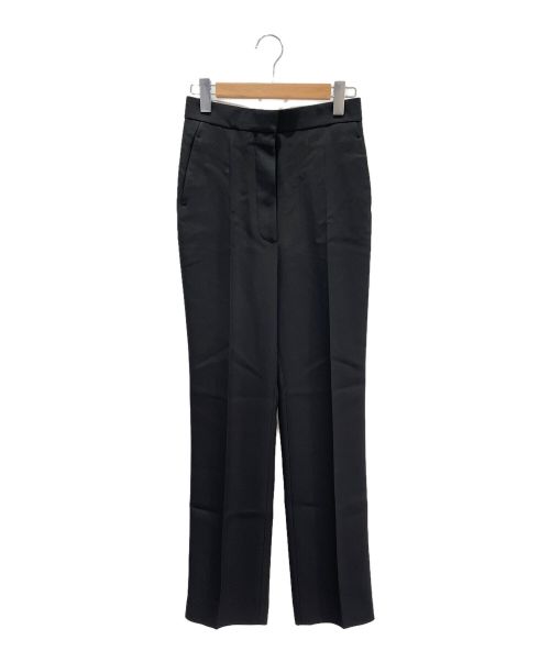 CELINE（セリーヌ）CELINE (セリーヌ) センターシームパンツ ブラック サイズ:34の古着・服飾アイテム