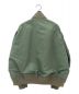 sacai (サカイ) 異素材ドッキングジャケット グリーン×ネイビー サイズ:２：42800円