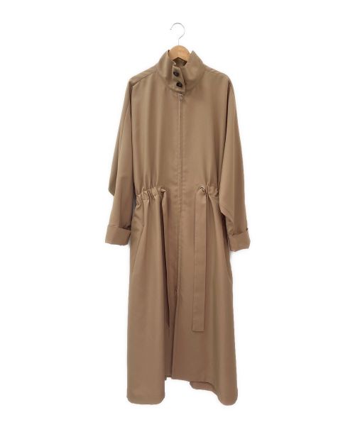 PLAN C（プランシー）PLAN C (プランシー) スタンドドレスコート ベージュ サイズ:38 未使用品の古着・服飾アイテム