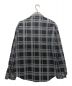 UNUSED (アンユーズド) チェックネルシャツ ブラック サイズ:１：3980円