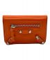BALENCIAGA（バレンシアガ）の古着「3つ折り財布」｜オレンジ