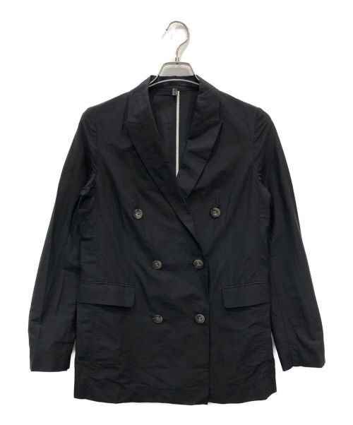icB（アイシービー）icB (アイシービー) シアークロスダブルジャケット ブラック サイズ:4の古着・服飾アイテム
