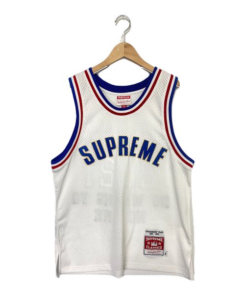 SUPREME（シュプリーム）SUPREME (シュプリーム) 21SS Basketball Jersey ホワイト サイズ:Ｍの古着・服飾アイテム