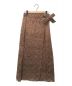 la peau de gem（ラポドゥジェム）の古着「vintageスカート」｜ブラウン