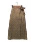 la peau de gem（ラポドゥジェム）の古着「vintageスカート」｜ベージュ