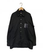 RAF SIMONSラフシモンズ）の古着「Slim fit denim shirt」｜ブラック