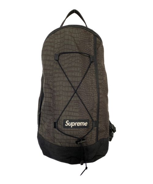 SUPREME（シュプリーム）SUPREME (シュプリーム) Croc Backpack グレー サイズ:-の古着・服飾アイテム