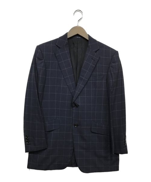 ALFRED DUNHILL（アルフレッド・ダンヒル）ALFRED DUNHILL (アルフレッド・ダンヒル) テーラードジャケット ネイビー サイズ:170/92Aの古着・服飾アイテム