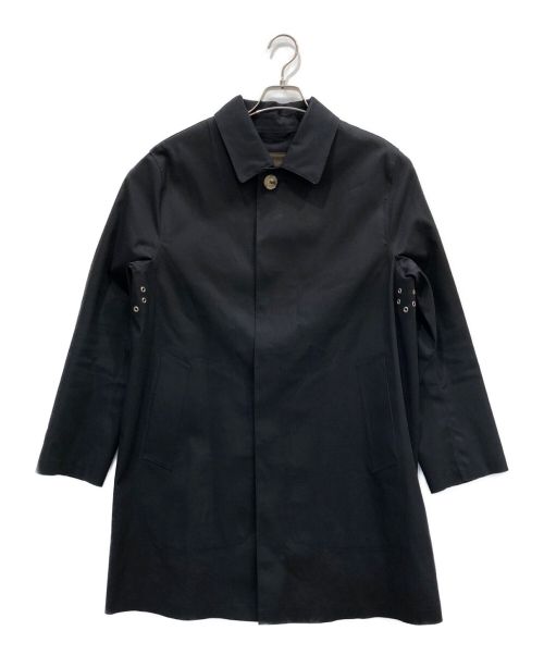 MACKINTOSH（マッキントッシュ）MACKINTOSH (マッキントッシュ) ゴム引きステンカラーコート ブラック サイズ:40の古着・服飾アイテム