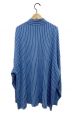 BALENCIAGA (バレンシアガ) Blue Knit Striped Shirt ブルー サイズ:S：29800円