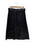 BOTTEGA VENETA (ボッテガベネタ) ヘビービスコースミディスカート ブラック サイズ:40：7800円