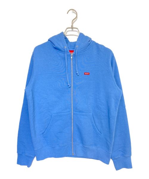 SUPREME（シュプリーム）SUPREME (シュプリーム) Small Box Zip Up Sweatshirt ブルー サイズ:Sの古着・服飾アイテム