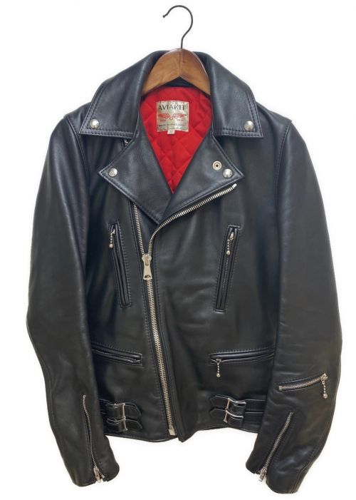 Lewis Leathers（ルイスレザース）Lewis Leathers (ルイスレザース) ライトニングライダースジャケット ブラック サイズ:32の古着・服飾アイテム
