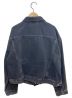 BALENCIAGA (バレンシアガ) スウィングデニムジャケット ブラック サイズ:34：39800円