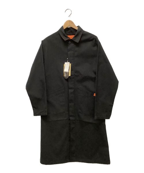 UNIVERSAL OVERALL（ユニバーサルオーバーオール）UNIVERSAL OVERALL (ユニバーサルオーバーオール) SHOP COAT ブラック サイズ:XS 未使用品の古着・服飾アイテム