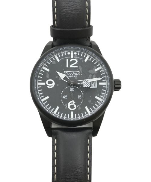 Techne（テクネ）Techne (テクネ) 腕時計 ブラック 未使用品の古着・服飾アイテム