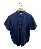 COMME des GARCONS SHIRT（コムデギャルソンシャツ）の古着「ポンチョシャツ」｜ネイビー