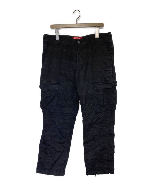 SUPREME（シュプリーム）SUPREME (シュプリーム) Patchwork Cargo Pant ブラック サイズ:34の古着・服飾アイテム