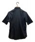 DIOR HOMME (ディオール オム) ステッチ刺繍半袖シャツ ブラック サイズ:36：9800円