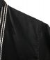 中古・古着 DIOR HOMME (ディオール オム) ステッチ刺繍半袖シャツ ブラック サイズ:36：9800円