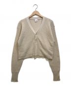 6(ROKU) BEAUTY&YOUTH（）の古着「ELBOW PATCH KNIT PULLOVERニット」｜ベージュ