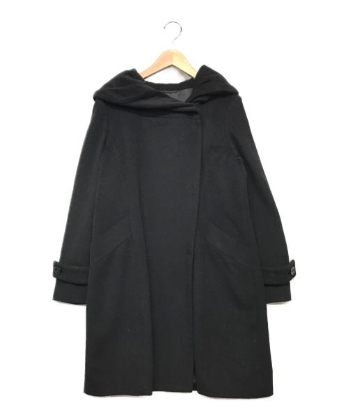 ANAYI（アナイ）ANAYI (アナイ) カシミヤ混ウールコート ブラック サイズ:38の古着・服飾アイテム