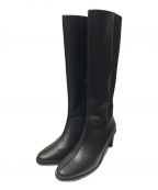 RIM.ARK（リムアーク）の古着「Noble leather long boots/ロングブーツ」｜ブラック