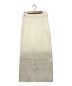 UNITED ARROWS（ユナイテッドアローズ）の古着「Ｗ/STRC リブタイトスカート」｜ホワイト