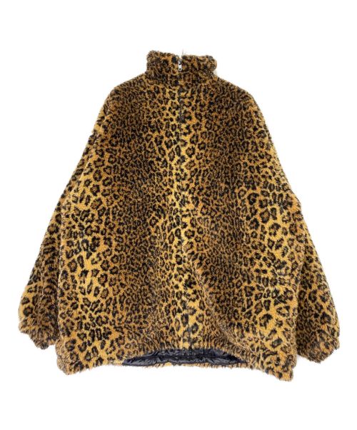 BALENCIAGA（バレンシアガ）BALENCIAGA (バレンシアガ) Leo Fake Fur Zip Up Jacket ブラウン サイズ:34の古着・服飾アイテム