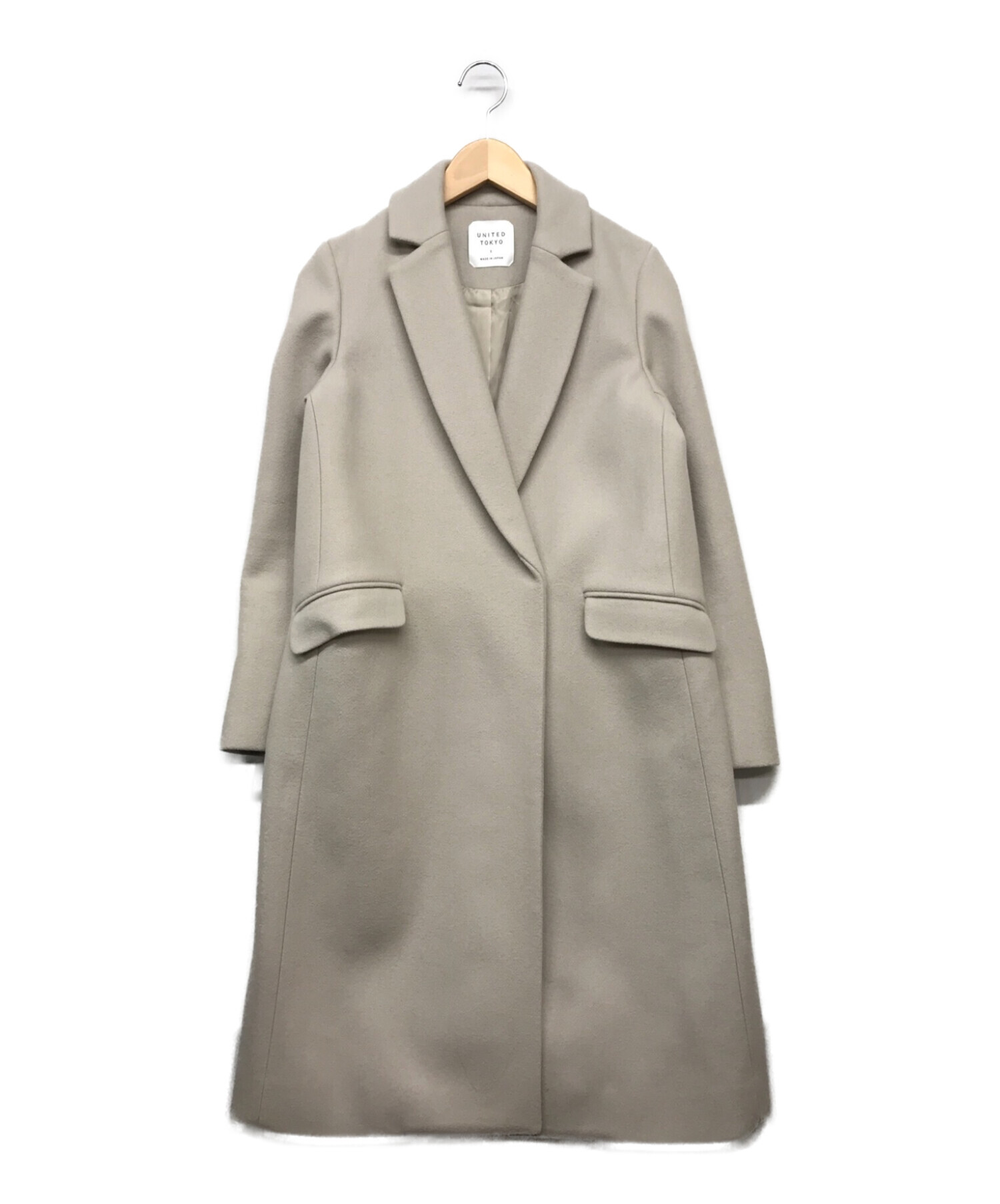直販大セール United Tokyo カシミヤ混チェスターコート チェスターコート 直販大セール United Tokyo カシミヤ混チェスターコート チェスターコート