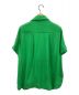 GANNI (ガニー) リップストップビスコースシャツ グリーン サイズ:-：2980円