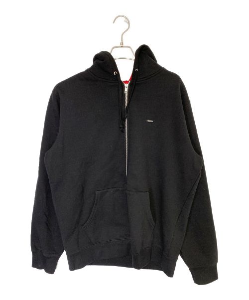 SUPREME（シュプリーム）SUPREME (シュプリーム) Small Box Logo Zip Up Hooded Sweatshirt  ブラック サイズ:Lの古着・服飾アイテム