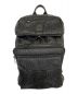 BALMAIN（バルマン）の古着「Nylon backpack with bicolor Balmain monogram」｜ブラック