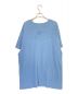 AMIRI (アミリ) ショットガンダメージ加工Tシャツ ライトブルー サイズ:XL：7800円