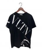 VALENTINO（ヴァレンティノ）の古着「プリントTシャツ」｜ブラック