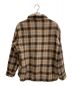 Salvatore Piccolo (サルヴァトーレ・ピッコロ) ウールチェックシャツ ブラウン サイズ:XL：4800円