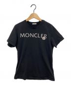 MONCLER（モンクレール）の古着「21SS ロゴTシャツ」｜ブラック