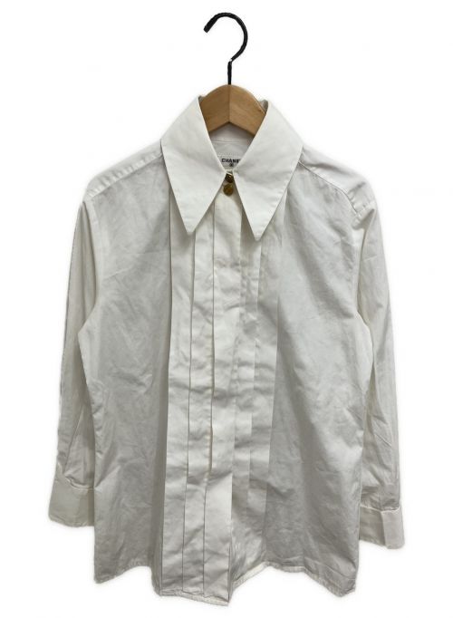 CHANEL（シャネル）CHANEL (シャネル) ヴィンテージシャツ ホワイト サイズ:36の古着・服飾アイテム