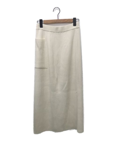 ATON（エイトン）ATON (エイトン) リブフィットスカート サイズ:02の古着・服飾アイテム