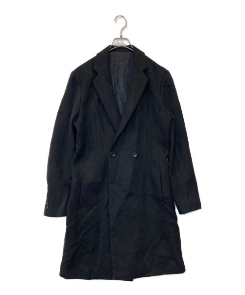 Lui's（ルイス）Lui's (ルイス) ダブルチェスターコート ブラック サイズ:Sの古着・服飾アイテム