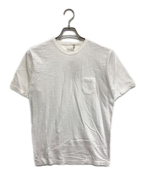 ORGUEIL（オルゲイユ）ORGUEIL (オルゲイユ) クルーネックTシャツ ホワイト サイズ:SIZE 38 未使用品の古着・服飾アイテム